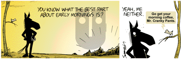 Dark Side of the Horse on Tuesday April 8, 2014 Comic Strip