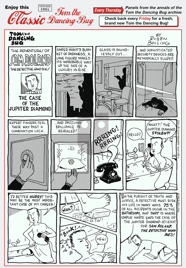 Tom the Dancing Bug on Thursday March 31, 2016 Comic Strip