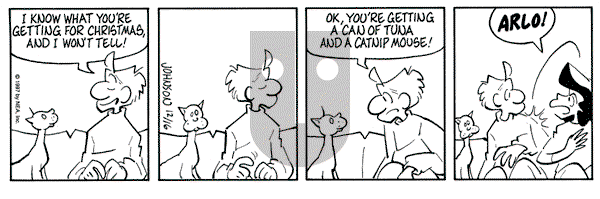 Arlo and Janis on Tuesday December 16, 1997 Comic Strip