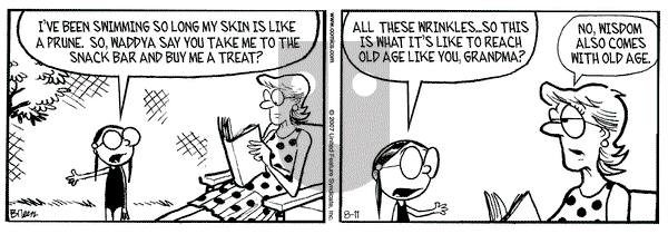 Grand Avenue on Saturday August 11, 2007 Comic Strip