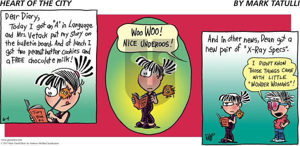 Heart of the City on Sunday June 4, 2017 Comic Strip