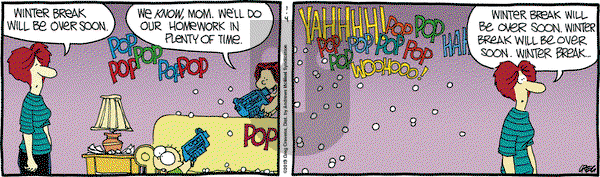 The Buckets on Friday January 4, 2019 Comic Strip