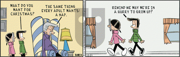 Grand Avenue on Saturday December 21, 2024 Comic Strip