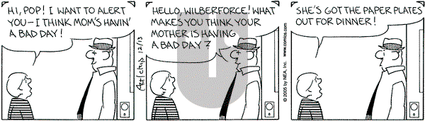 The Born Loser on Tuesday December 13, 2005 Comic Strip