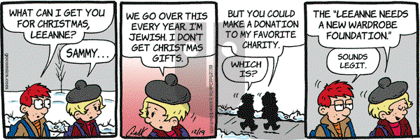 Lola on Wednesday December 19, 2018 Comic Strip