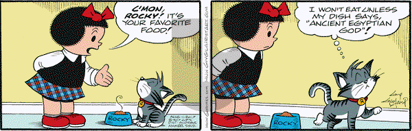 Nancy on Tuesday August 1, 2017 Comic Strip