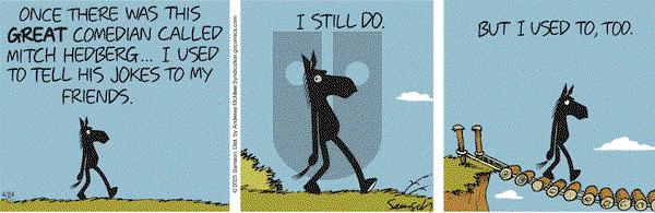 Dark Side of the Horse on Thursday April 24, 2025 Comic Strip