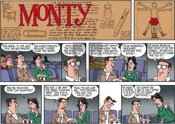 Monty on Sunday February 2, 2014 Comic Strip
