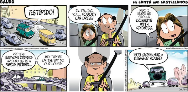 Baldo on Sunday January 13, 2019 Comic Strip
