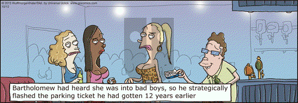 WuMo on Monday October 12, 2015 Comic Strip