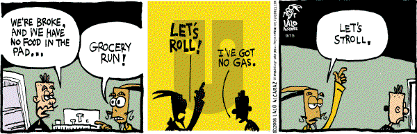 La Cucaracha - Monday September 15, 2008 Comic Strip