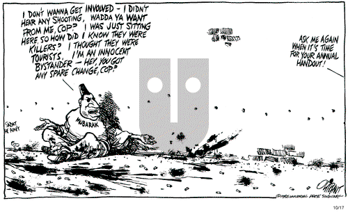 Pat Oliphant on Thursday October 17, 1985 Comic Strip