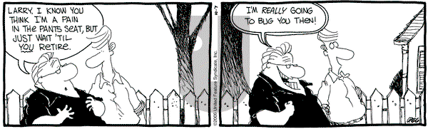 The Buckets on Saturday October 7, 2006 Comic Strip