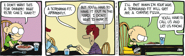 The Buckets on Tuesday November 8, 2011 Comic Strip