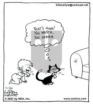 Kit 'N' Carlyle on Tuesday November 20, 2007 Comic Strip