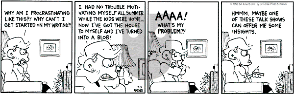 FoxTrot on Wednesday September 4, 1996 Comic Strip