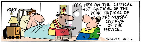 Frank and Ernest on Thursday October 12, 2000 Comic Strip