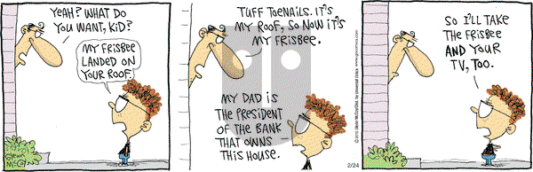 The Duplex on Tuesday February 24, 2015 Comic Strip