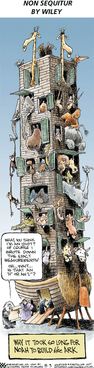 Non Sequitur on Sunday August 3, 2008 Comic Strip