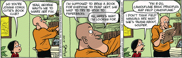 Cleats on Tuesday February 24, 2004 Comic Strip