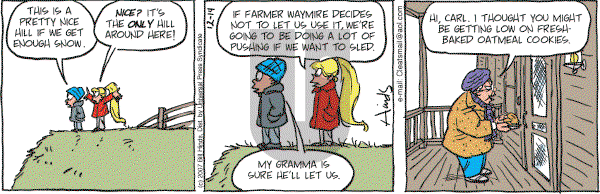 Cleats - Friday December 14, 2007 Comic Strip