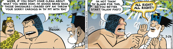 Alley Oop on Tuesday March 26, 2013 Comic Strip