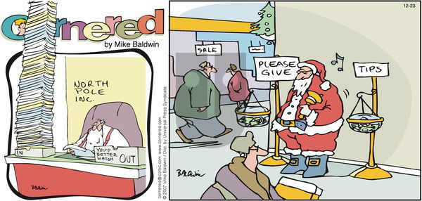 Cornered on Sunday December 23, 2007 Comic Strip