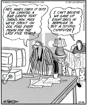 Close to Home on Friday December 26, 1997 Comic Strip