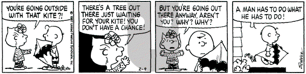 Peanuts on Monday February 9, 1987 Comic Strip