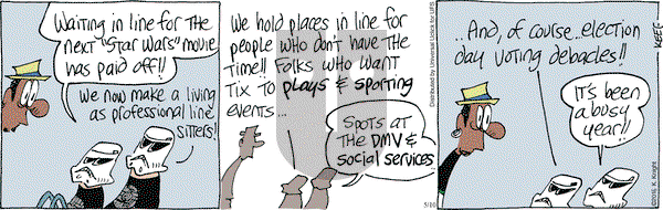 The Knight Life on Tuesday May 10, 2016 Comic Strip