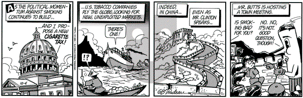 Doonesbury on Monday October 4, 1993 Comic Strip