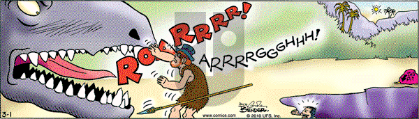 Alley Oop on Monday March 1, 2010 Comic Strip