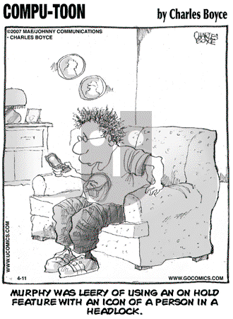 Compu-toon on Wednesday April 11, 2007 Comic Strip