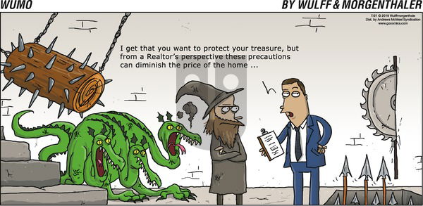 WuMo on Sunday July 21, 2019 Comic Strip