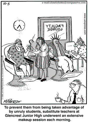 Close to Home on Monday October 5, 1998 Comic Strip