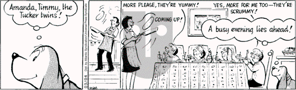 Fred Basset on Tuesday March 4, 2008 Comic Strip
