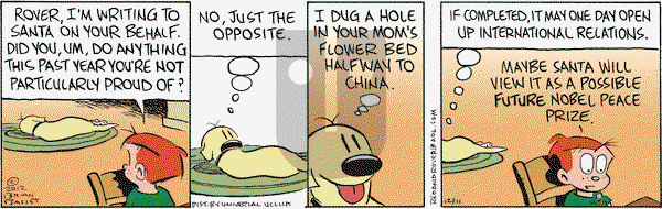 Red and Rover on Tuesday December 11, 2012 Comic Strip