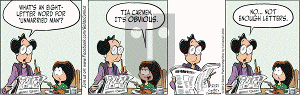 Baldo - Tuesday February 21, 2012 Comic Strip