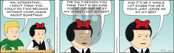 Nancy on Wednesday February 12, 2020 Comic Strip
