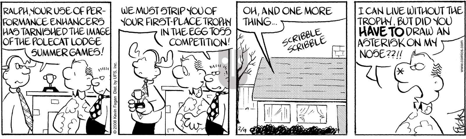 Drabble - Saturday February 9, 2008 Comic Strip