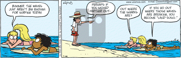 Cleats - Thursday July 28, 2005 Comic Strip