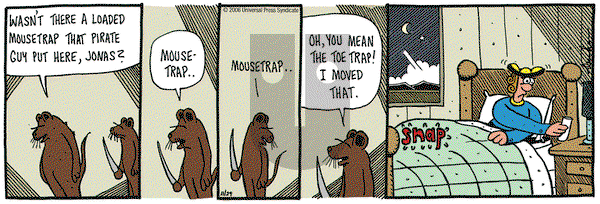 Overboard - Wednesday November 29, 2006 Comic Strip