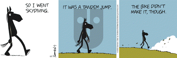 Dark Side of the Horse - Monday June 5, 2023 Comic Strip