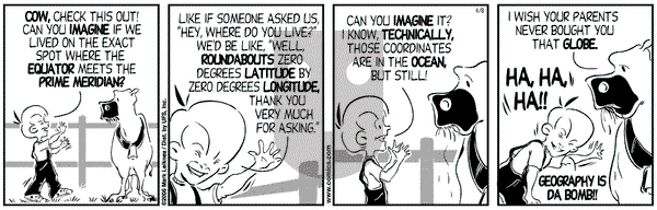 Cow and Boy Classics on Saturday April 8, 2006 Comic Strip