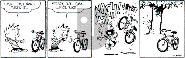 Calvin and Hobbes - Thursday July 9, 2020 Comic Strip