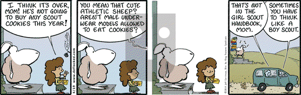DeFlocked on Saturday April 19, 2014 Comic Strip