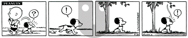 Peanuts on Friday September 26, 1952 Comic Strip