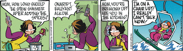 Rose is Rose on Monday January 18, 2016 Comic Strip