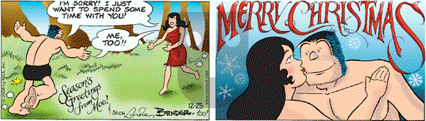 Alley Oop on Thursday December 25, 2008 Comic Strip