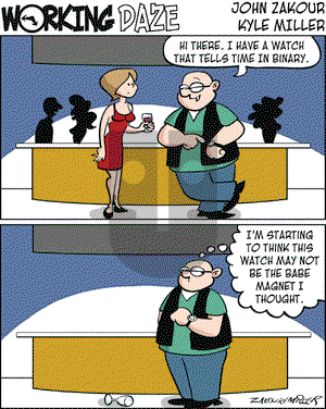Working Daze on Tuesday December 12, 2006 Comic Strip